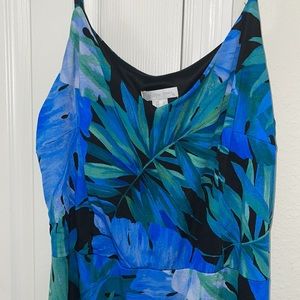Tropical maxi dress